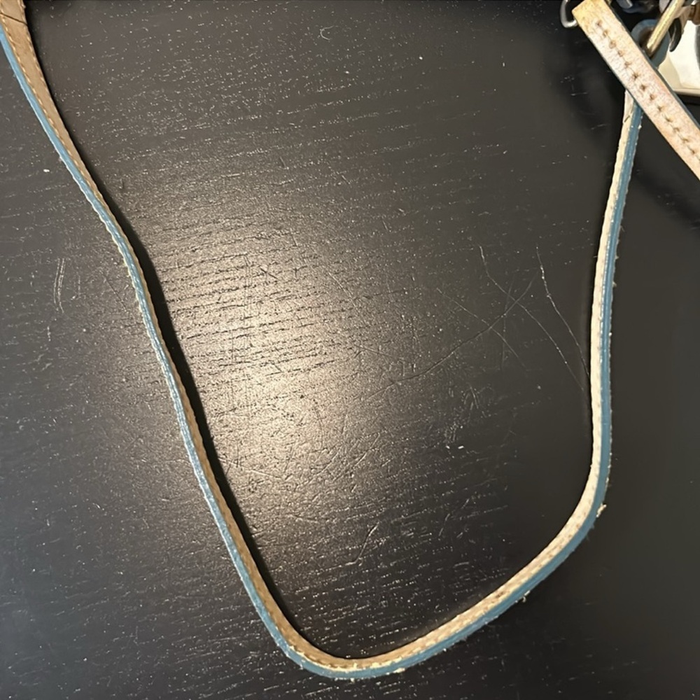 Dooney & Bourke Rainbow Zipper Bag,Heart Charm. Coated Canvas & Leather - Picture 9 of 15